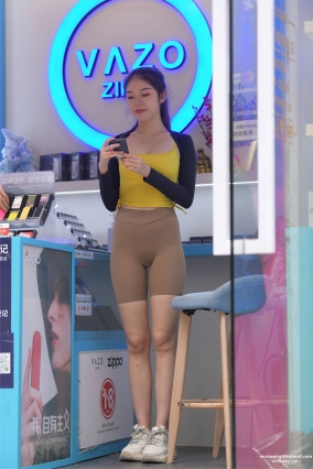 4938五分瑜伽K【645P】紧致紧身短裤热裤翘Tun长腿美女套图