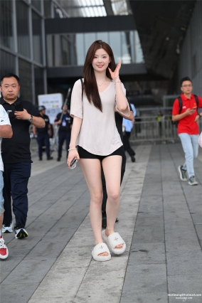 No.9360 可爱短k拖X【156P】超短热裤大白腿长腿美女套图