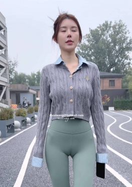 76151-76153爱逛街的紧身瑜伽裤大长腿美女视频