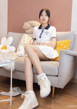 袜Bo-096小甜D【145P+1V】白色短裙棉袜肉丝足长腿美女套图视频