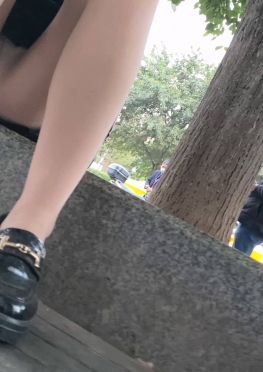 71833坐在花坛玩手机的短裙肉丝足长腿美女视频